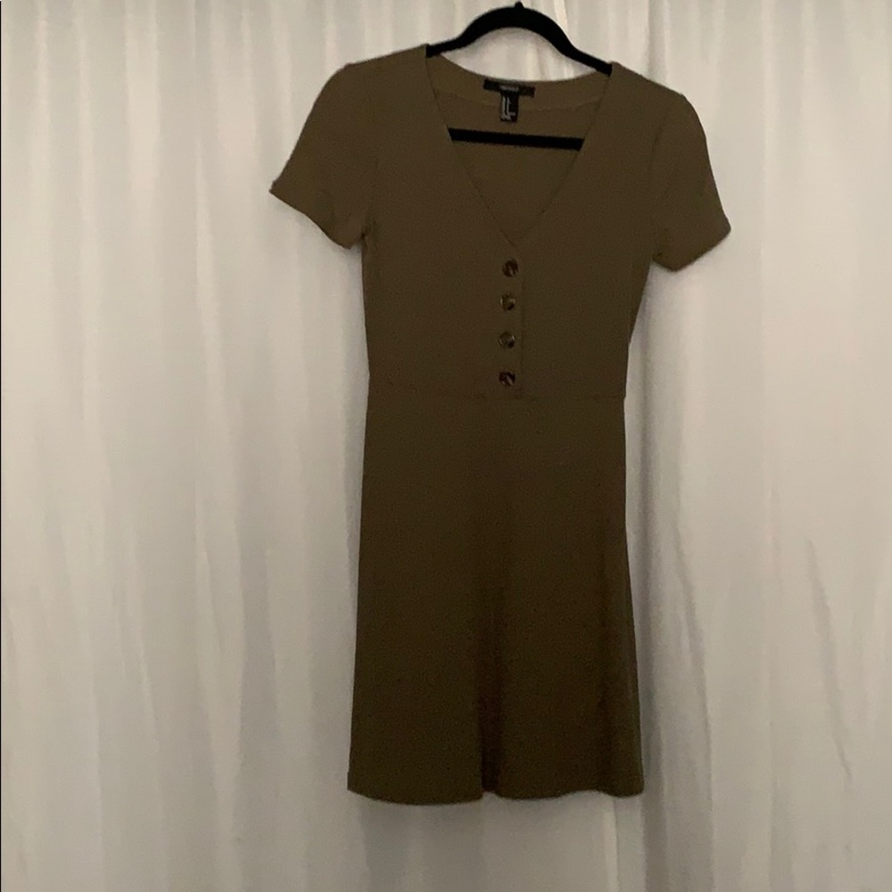 Green F21 Dress